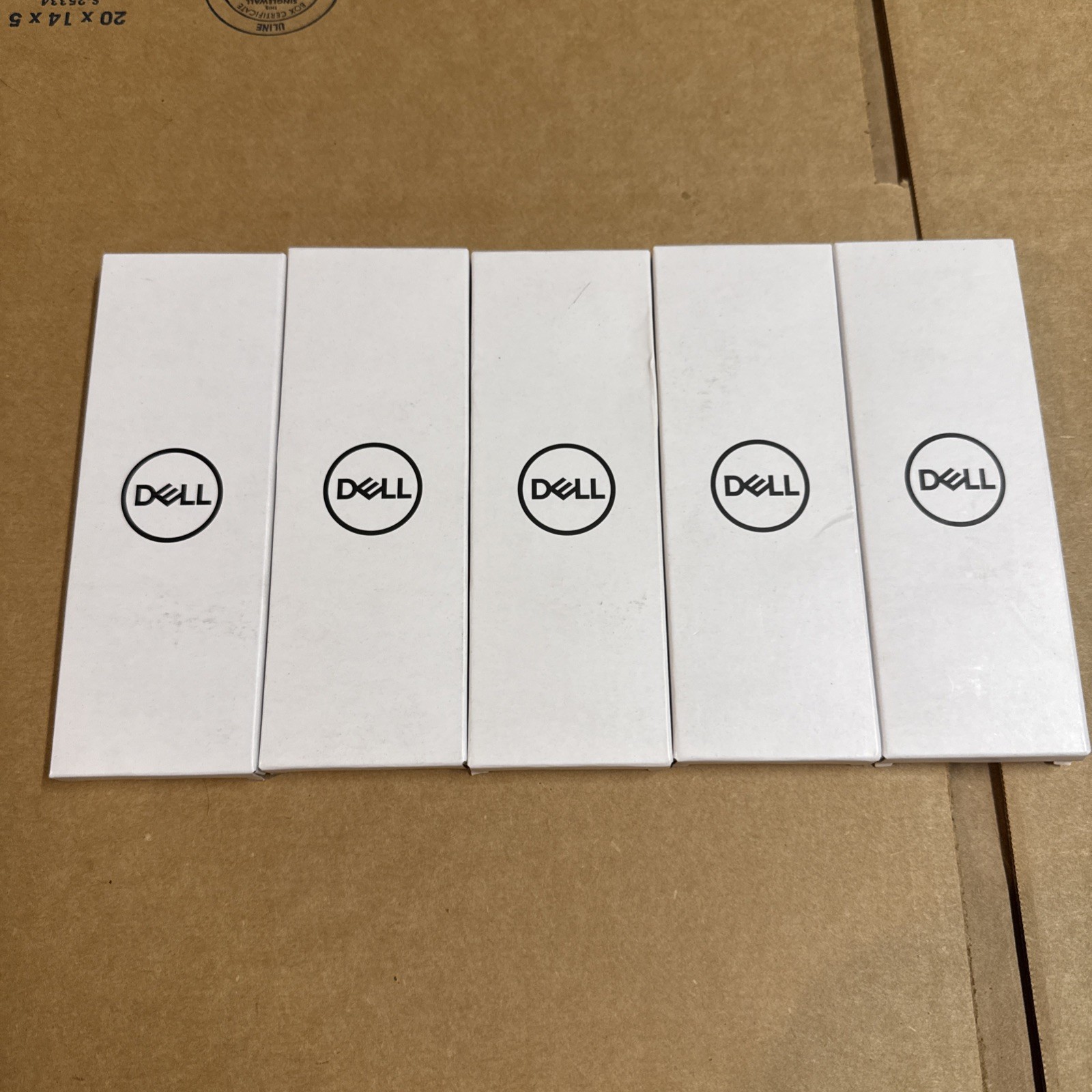 Lot Of 5 NEW Dell PN557W Black Wireless Bluetooth Stylus Active Pen