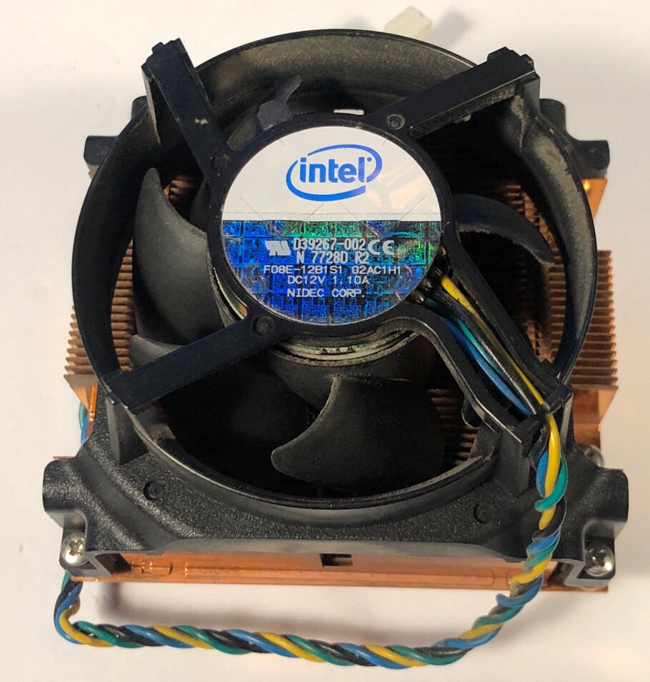 Intel D39267-002 / LGA771 Active 1U Passive Combo Fan & Heat Sink