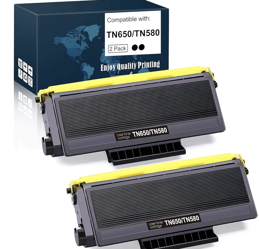 Compatible Toner Cartridge Replacement for Brother TN650 TN-650 TN580 TN-620,...
