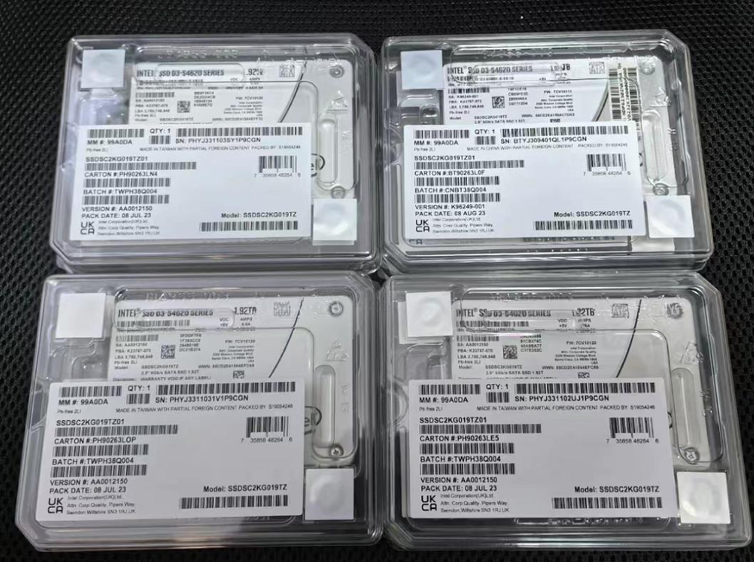 compatible INTEL S4620 Series 1.92TB SSD SSDSC2KG019TZ SSD SATA III 2.5"