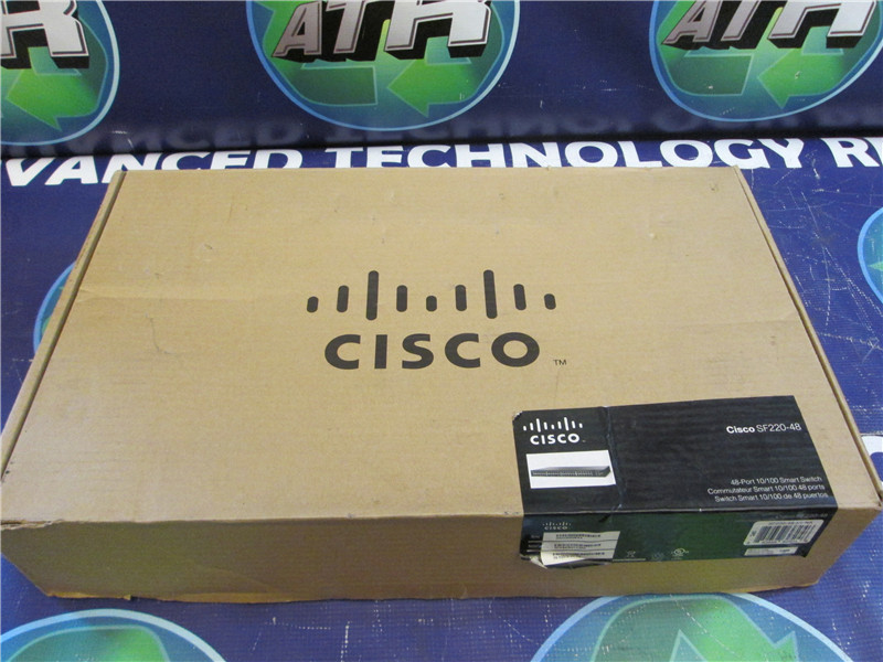 Cisco SF220-48-K9 Smart Plus 220 48-Port Ethernet Network Switch
