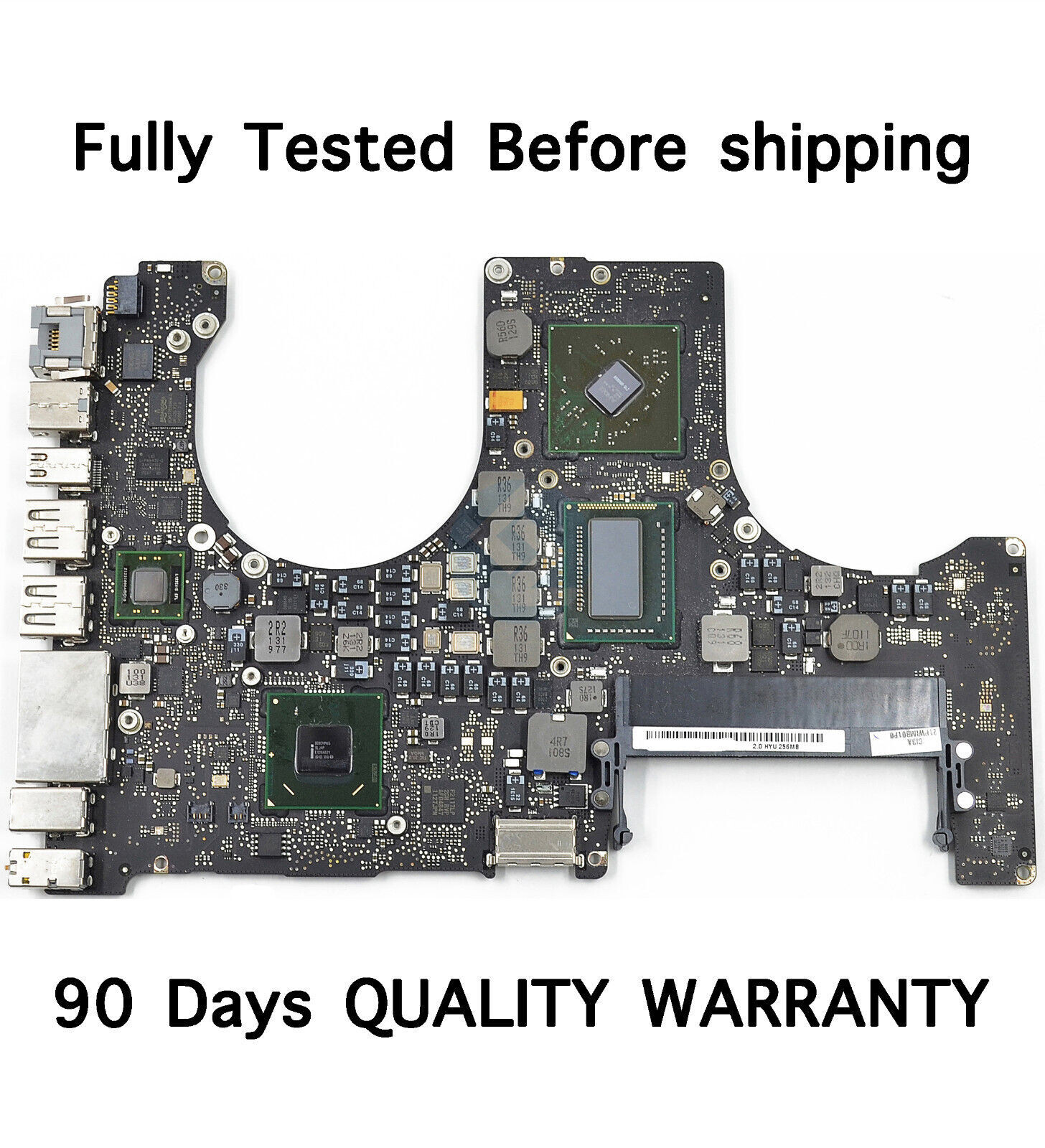 Disabled GPU MacBook Pro Unibody 15" A1286 i7 2.0GHz Logic Board 820-2915-A 2011
