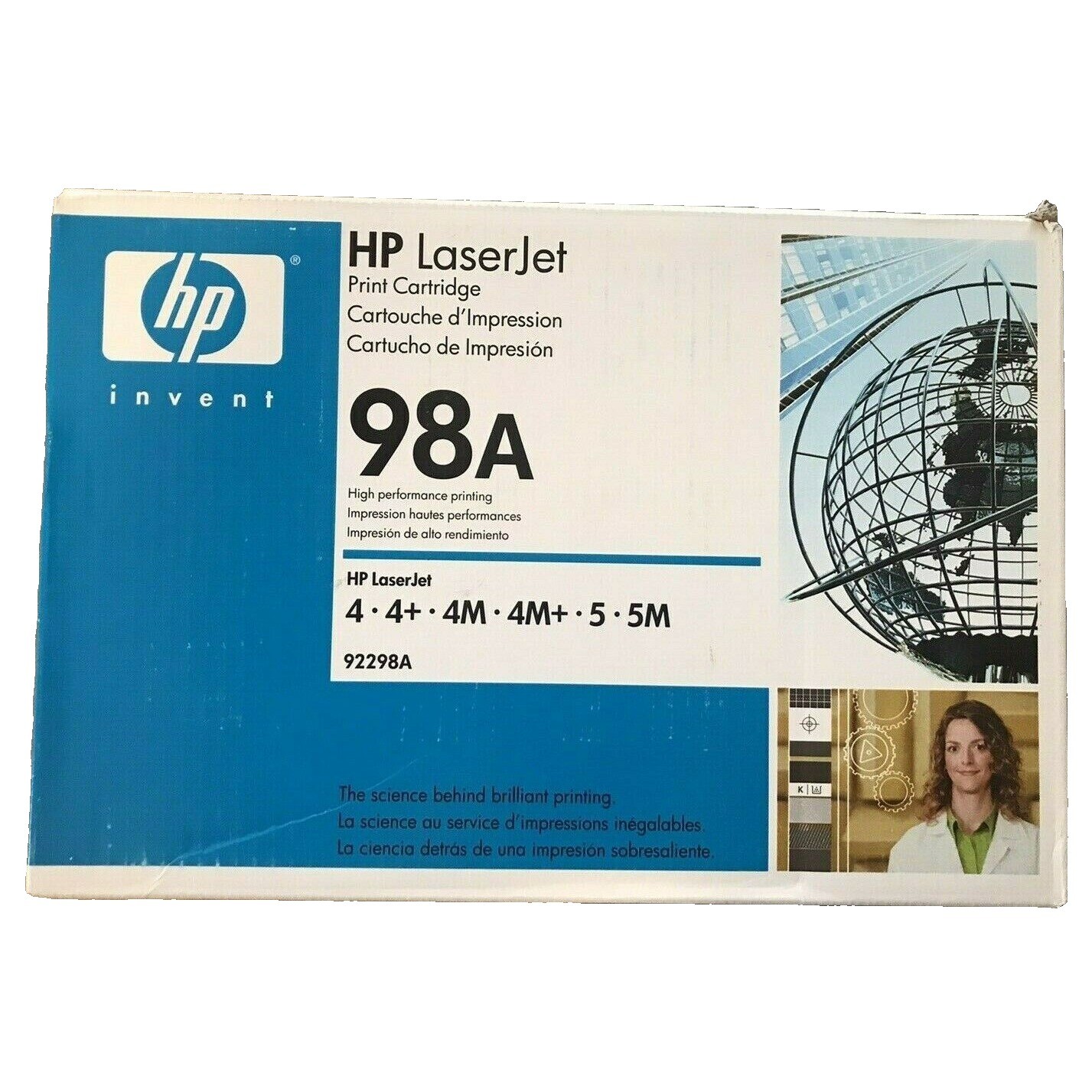 HP 98A LaserJet Print Cartridge 92298A Genuine OEM Toner New Sealed Box