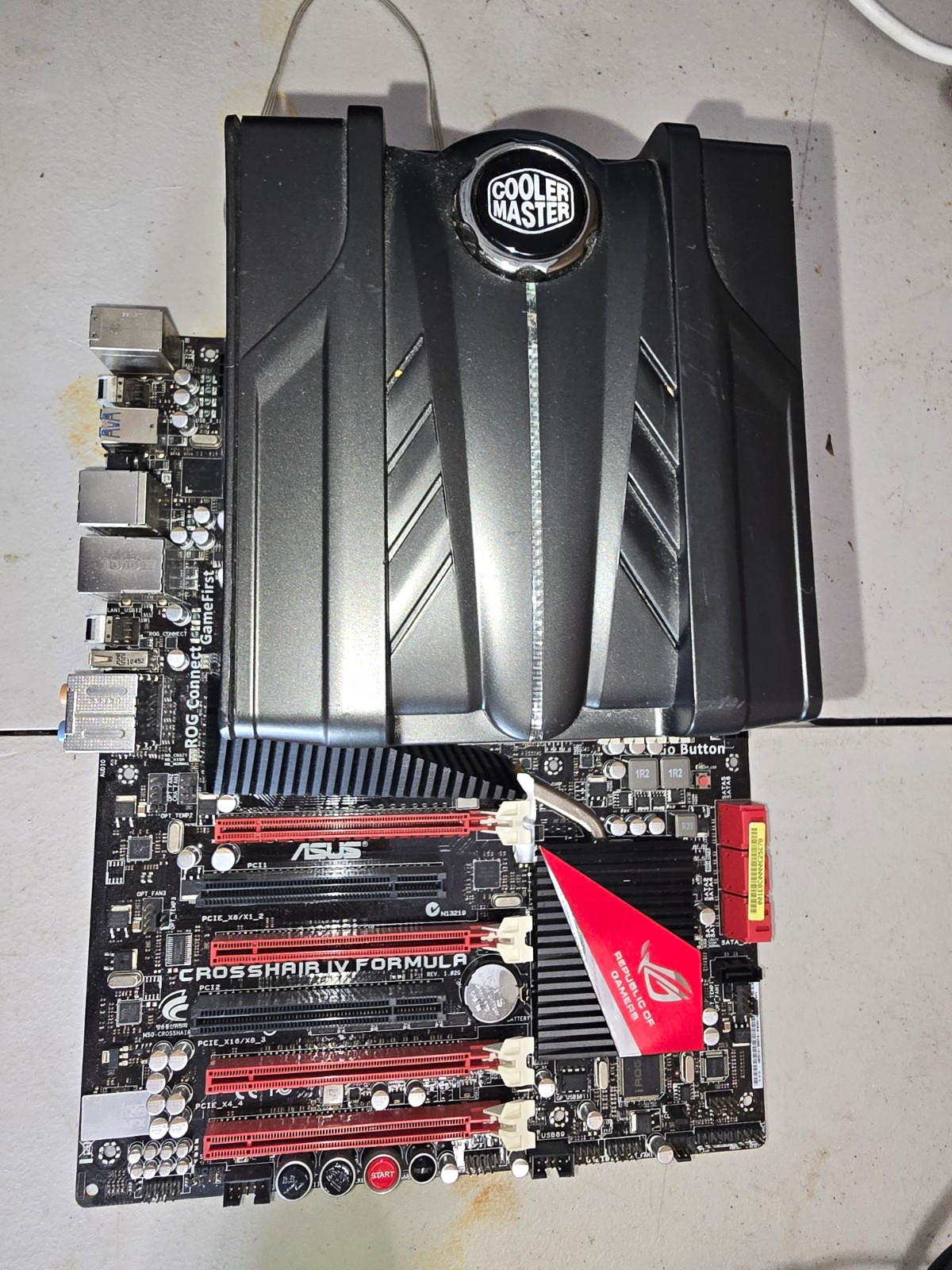 ASUS ROG Crosshair IV Formula AM3 ATX DDR3 Gaming Motherboard