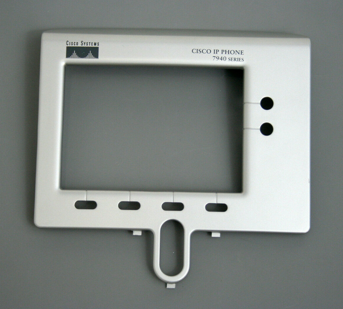 Faceplate Bezel Color Silver Replacement Part for Cisco IP Phone 7940
