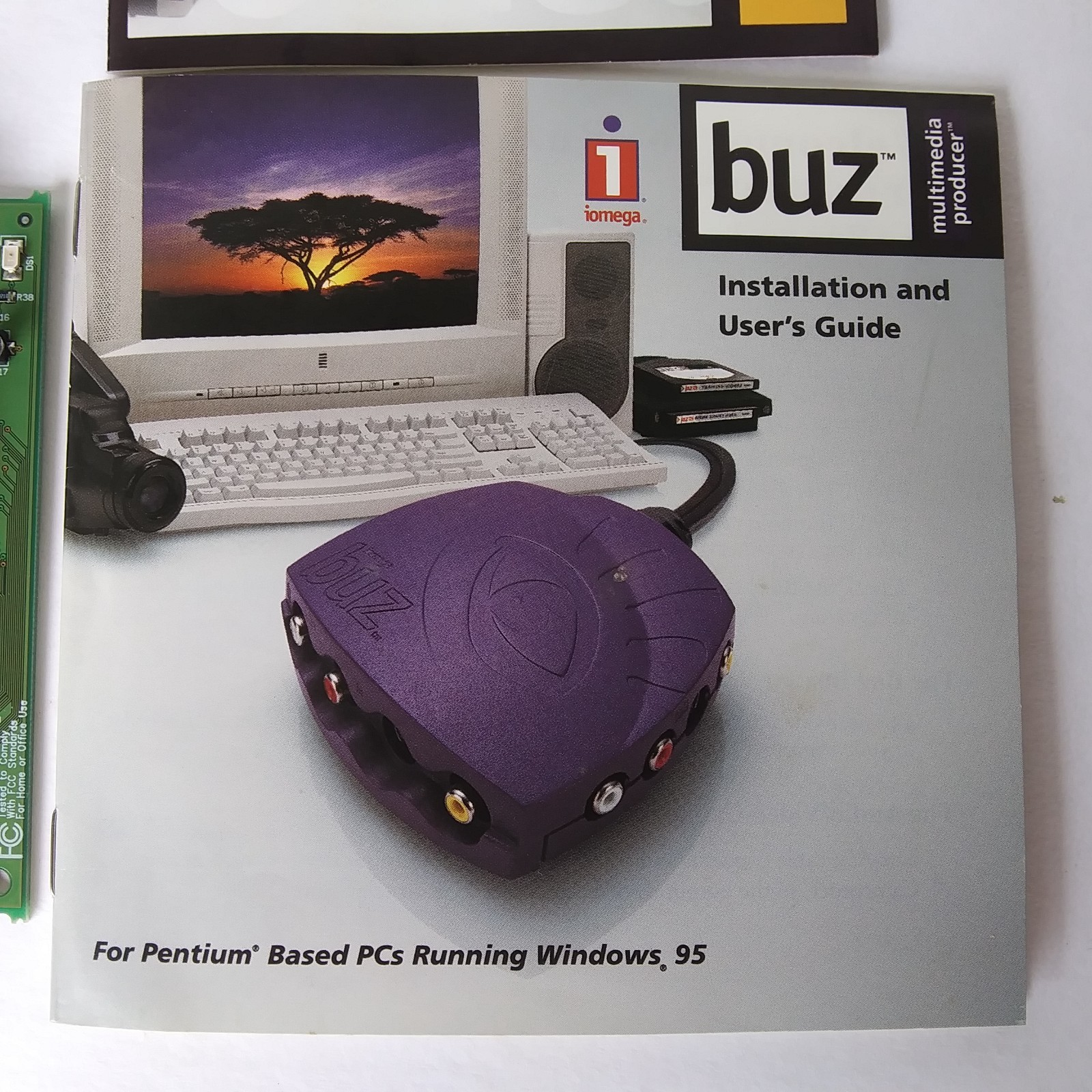 Iomega Buz Multimedia Producer Vintage Edit Share Video Digital Photos Windows95