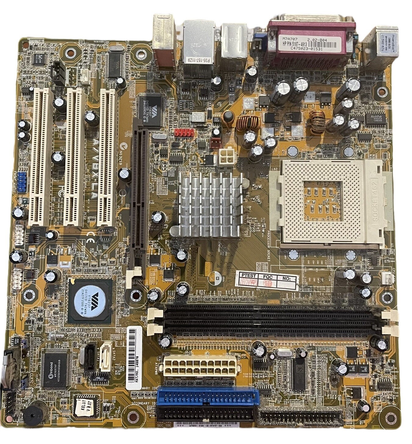 RARE VINTAGE ASUS A7V8X-LA P/N 5187 4913