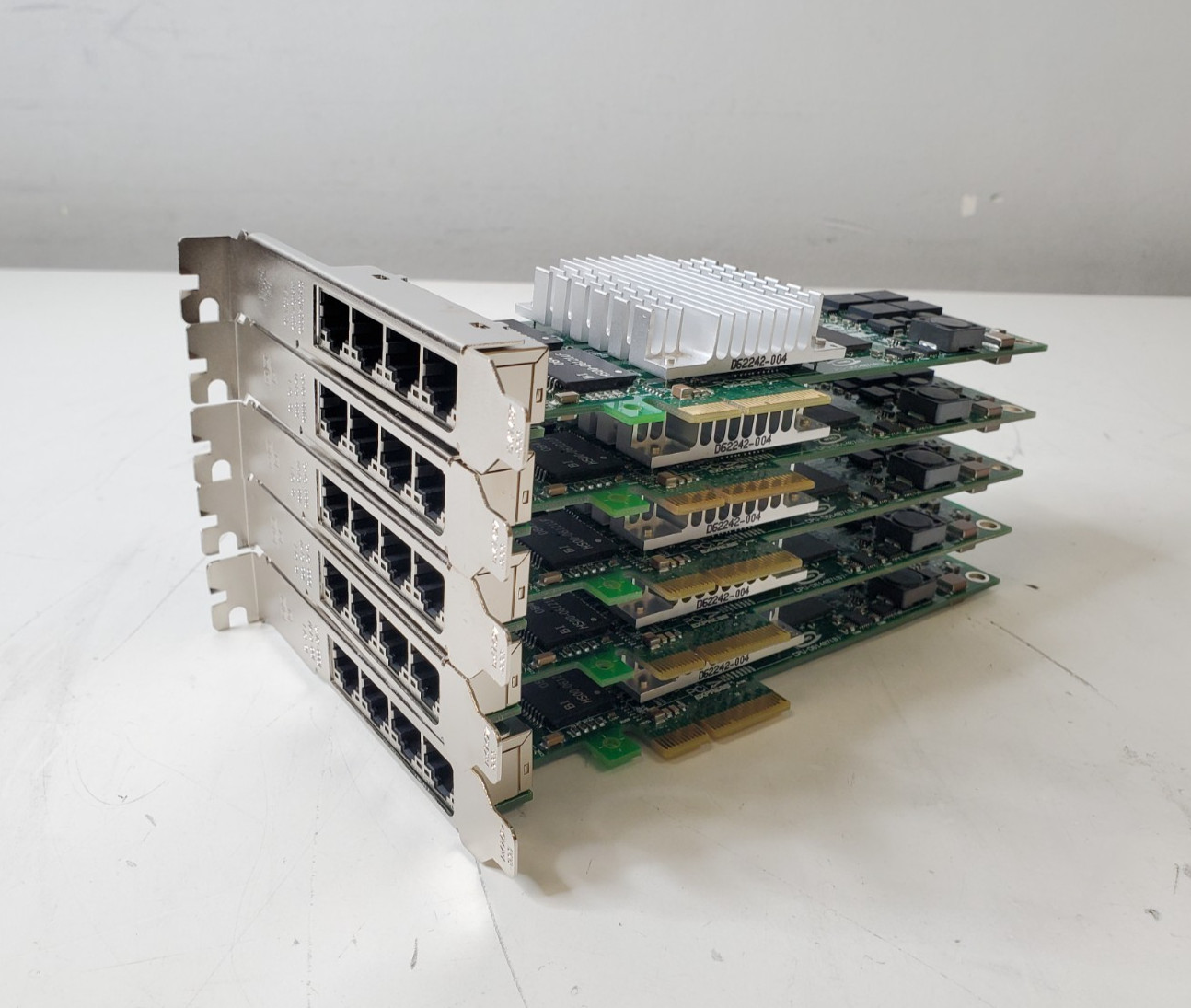 Lot of 5 IBM PRO/1000 PT Quad Port Server Adapter (39Y6138)