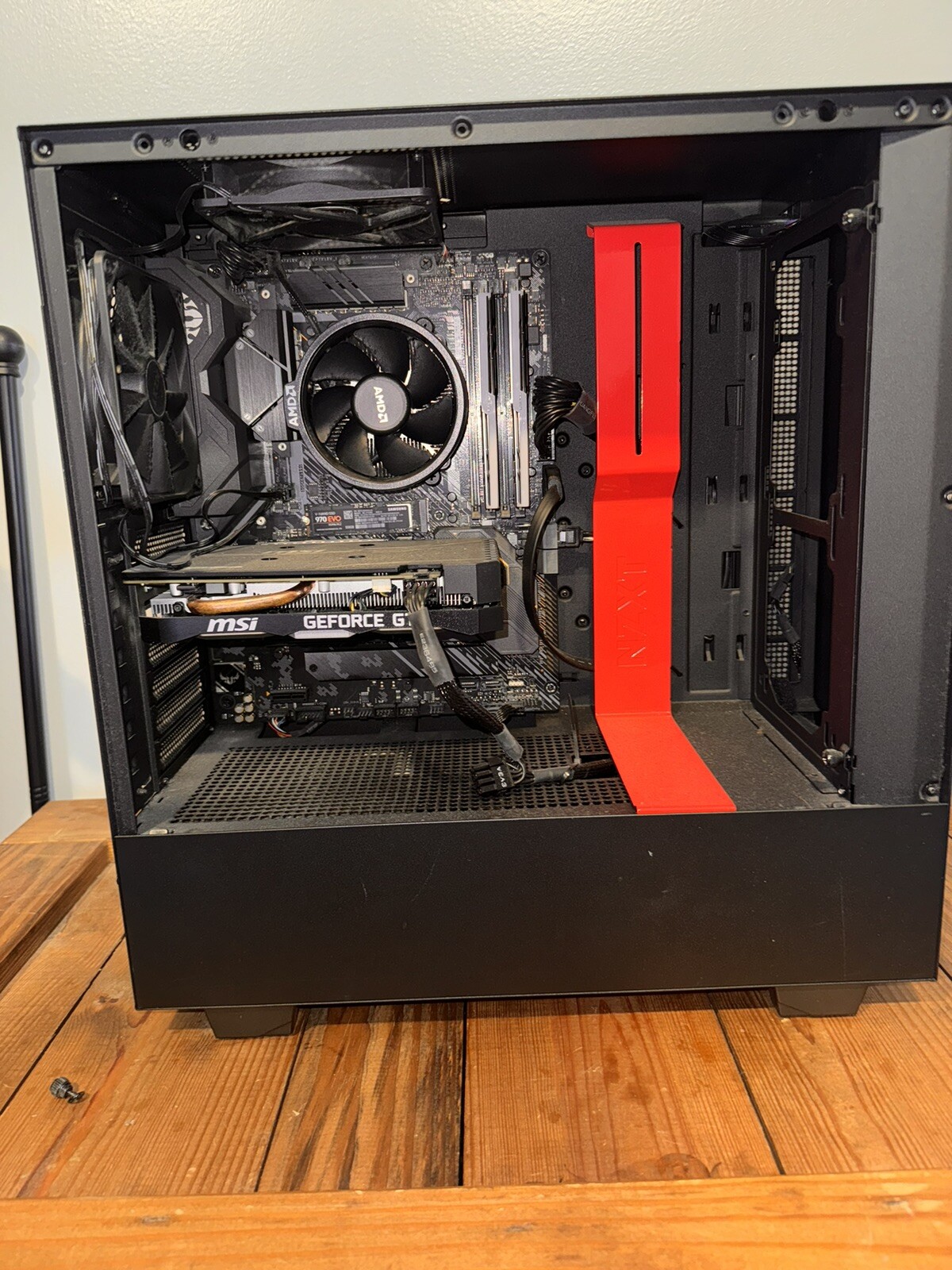 Fully custom built gaming pc setup