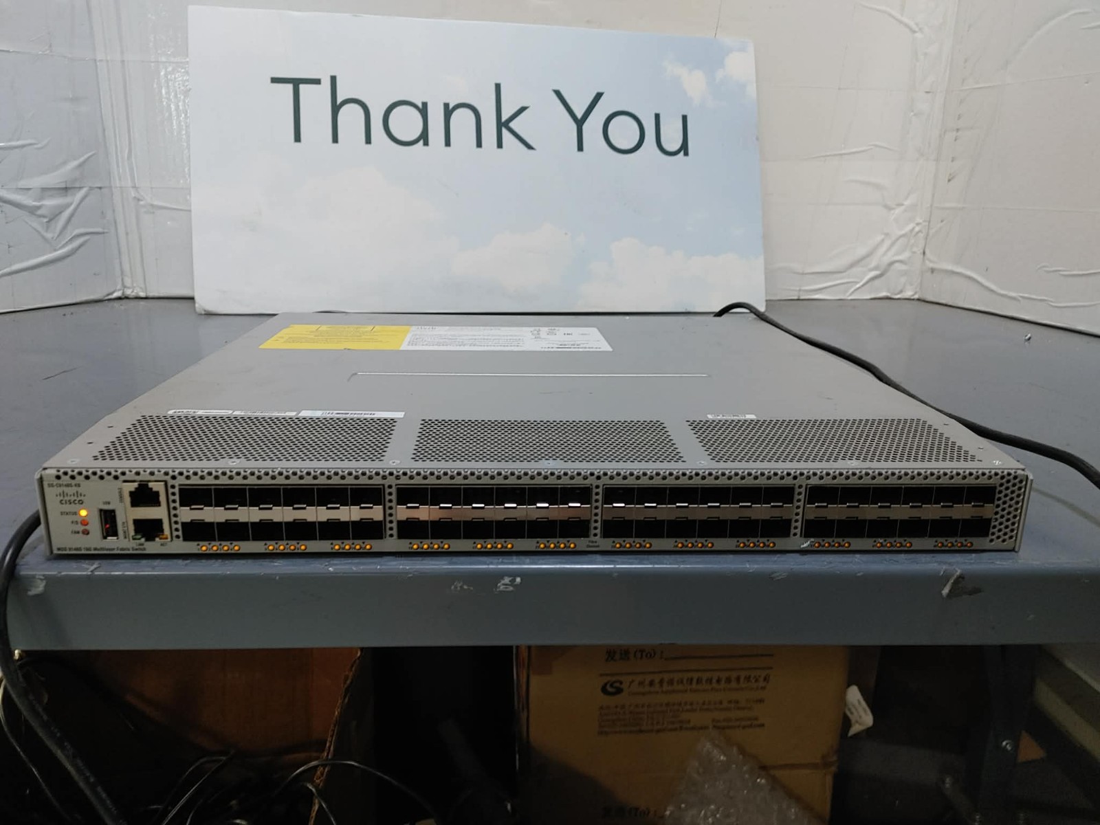 CISCO MDS DS-C9148S 48 Ports 16G MULTILAYER FABRIC Fibre Channel Network SWITCH