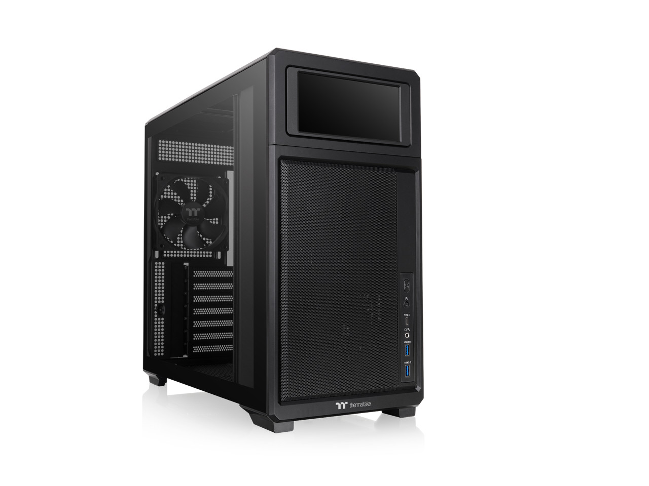Thermaltake TR300; Preinstalled 6.0 inch LCD Screen; Mid Tower; 1x120mm PWM Fan