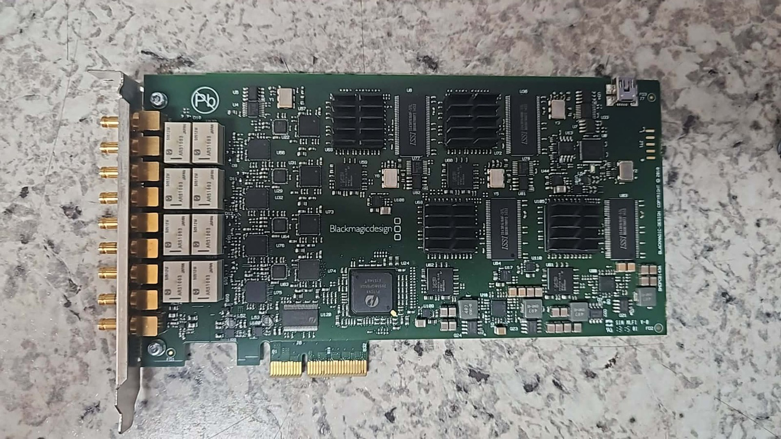 Clean Blackmagic Design BMDPCB143A DeckLink Quad PCIe SDI Capture Card