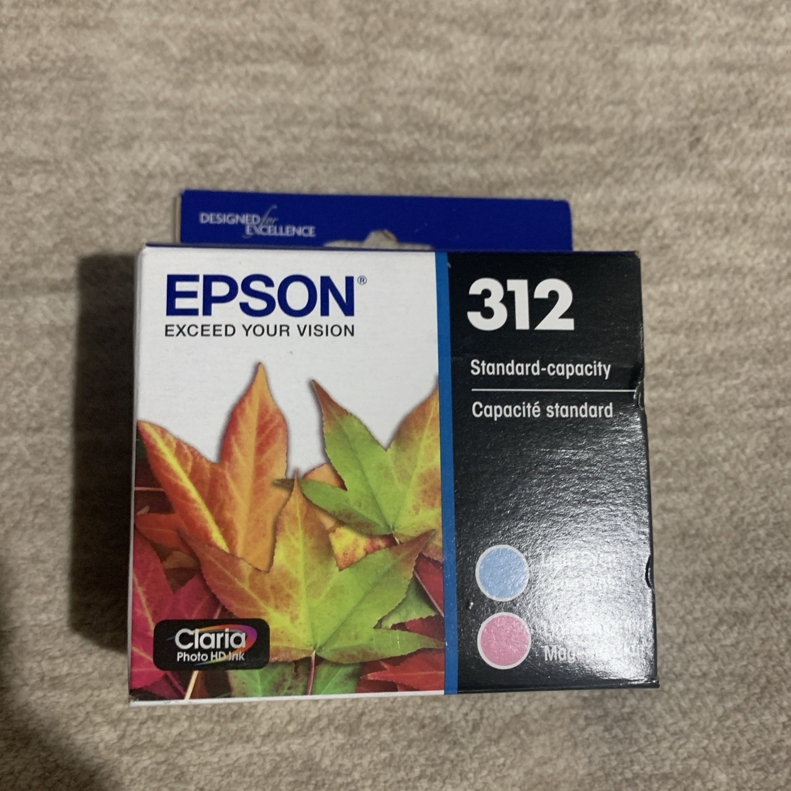 Epson 312 Claria Photo HD Ink Standard Capacity (T312922-S) Exp 1/29