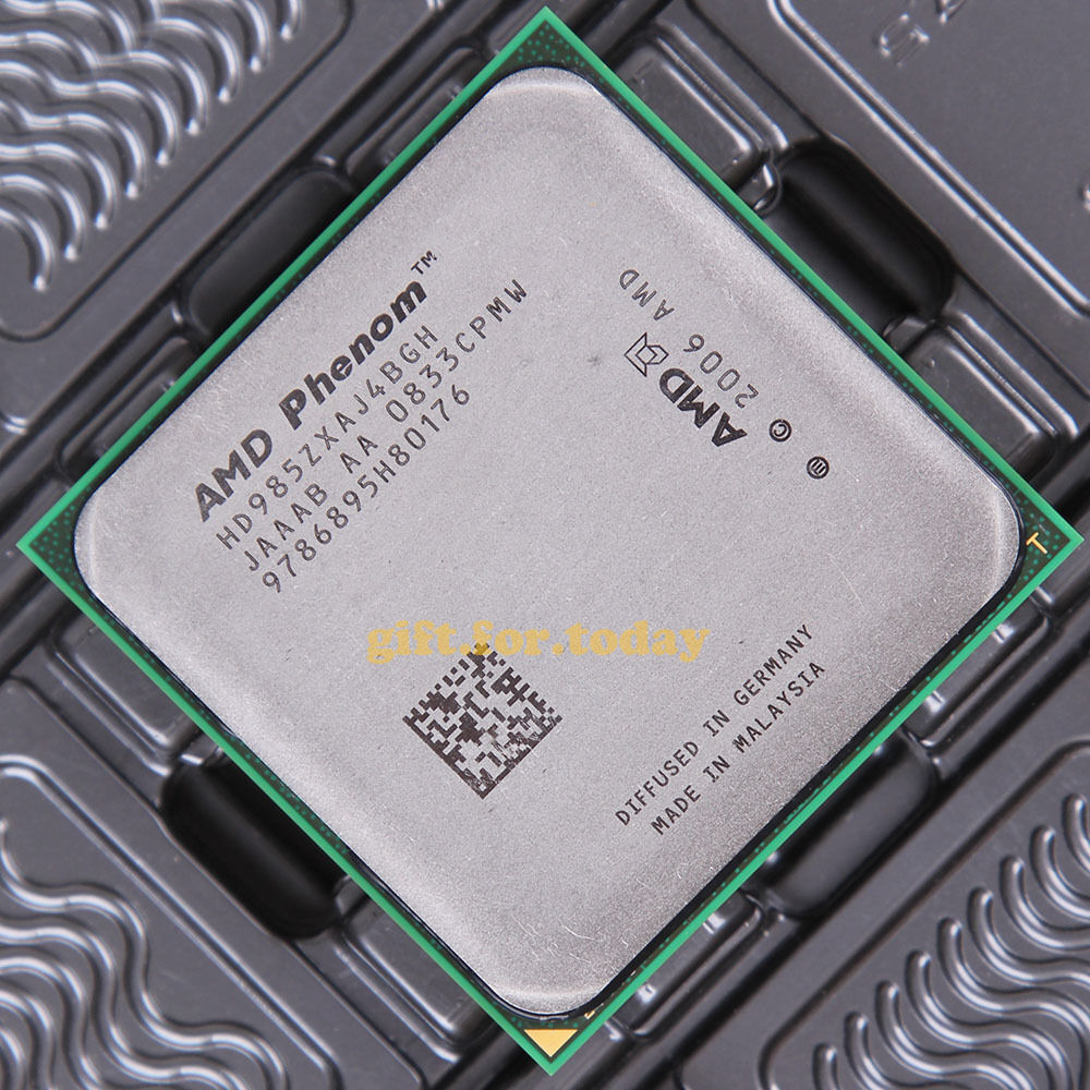 Original AMD Phenom X4 9850 2.5 GHz Quad-Core (HD985ZXAJ4BGH) 125W Processor CPU