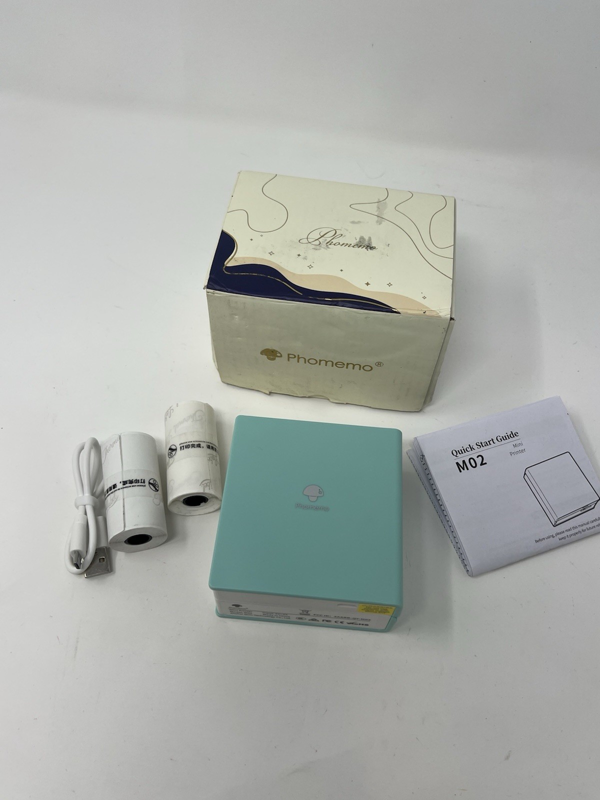Phomemo M02 Mini Pocket Thermal Printer Label Maker Bluetooth