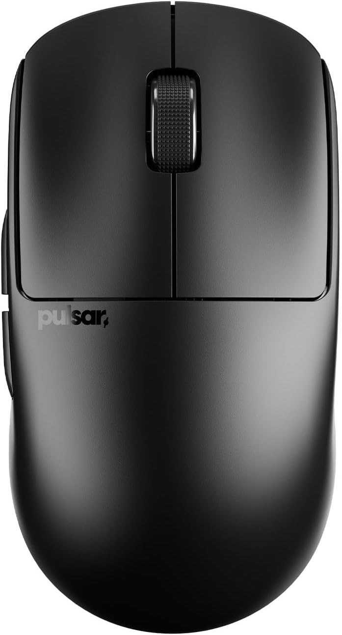 Pulsar X2 CrazyLight Mini Wireless Gaming Mouse 35g 8K Black XS-1 PX2CL107