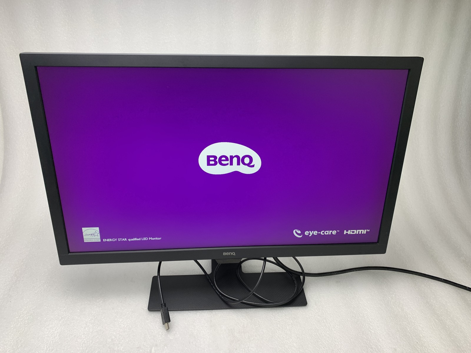 BenQ GL2780-B 27 Inch Monitor HDMI Display VGA Audio Ports USED cables Included