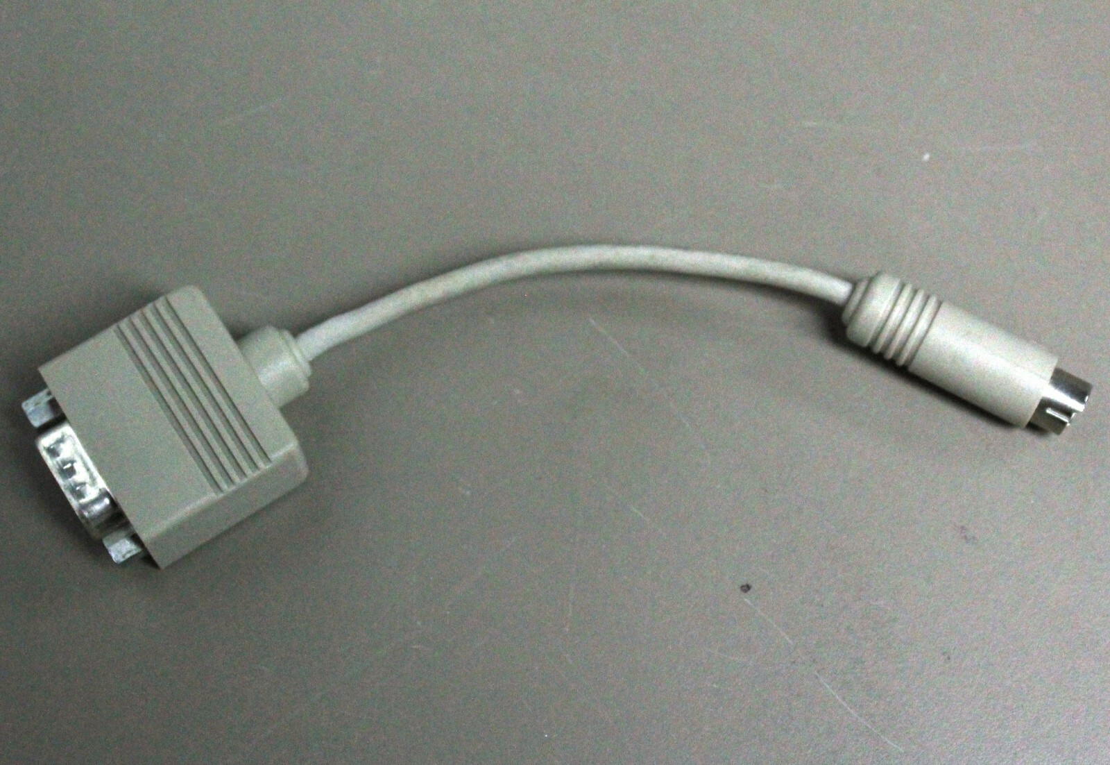 Male DB9 AMP PS2 Mini Din 6 Connector Adapter Converter Cord PC Mouse Keyboard