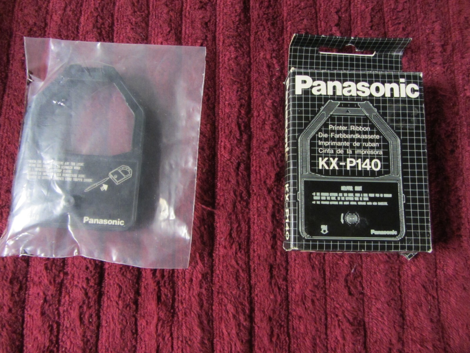 Panasonic KX-P140 Ink Ribbon New Old Stock in Original Package