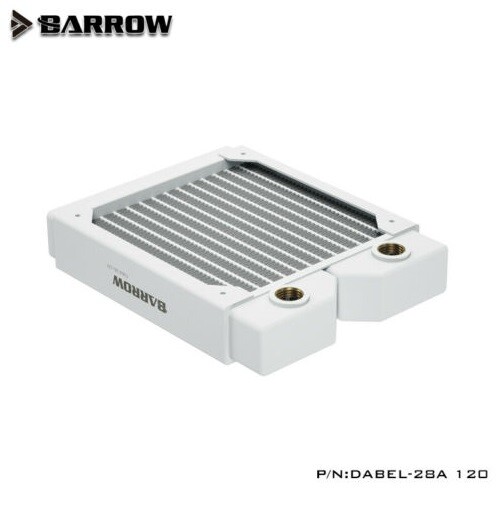 Barrow White Dabel 120mm Red Copper Radiator High Performance DABEL-28A 120mm x1