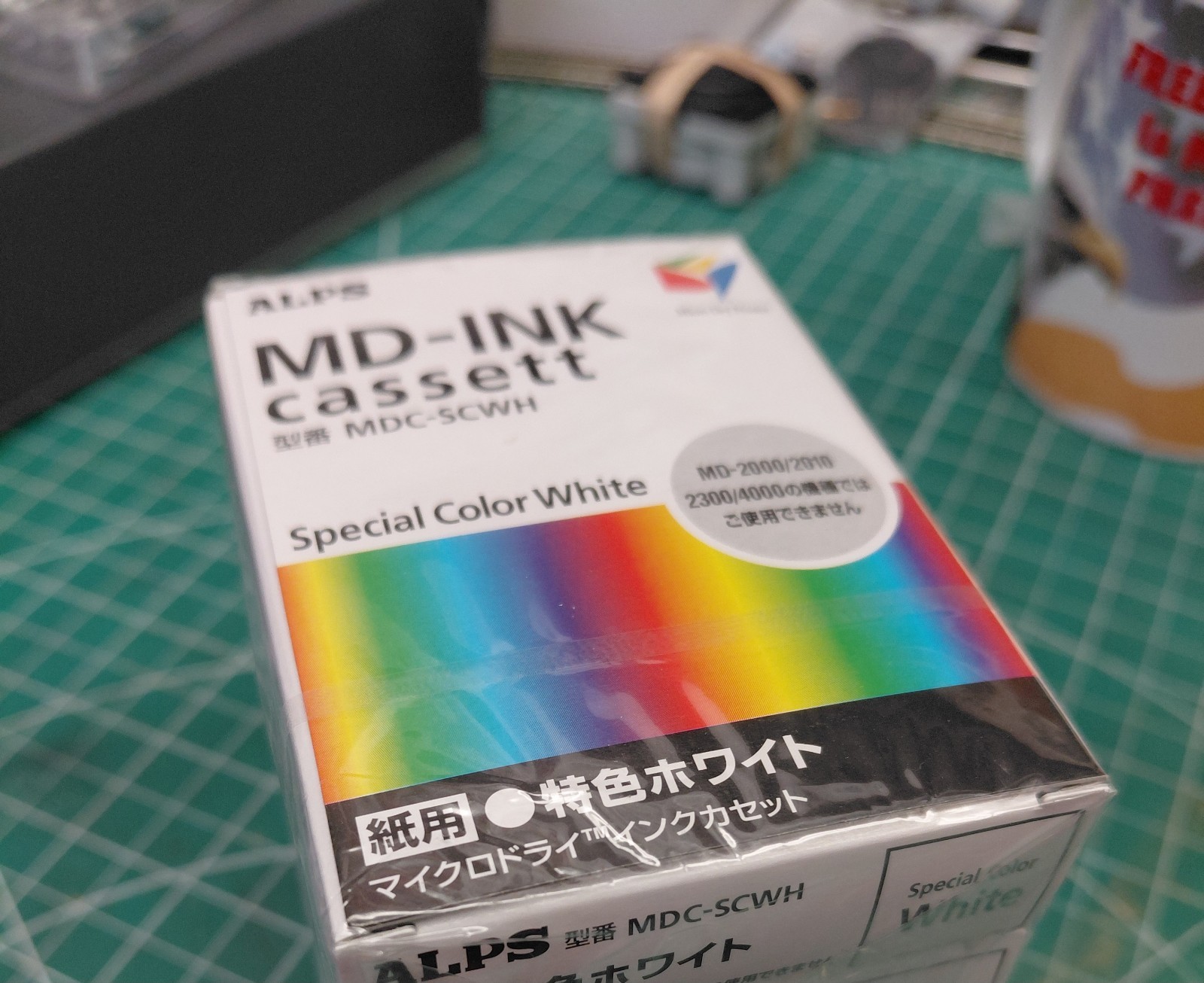 Alps MD Printer Ink Cartridge Spl Color White MDC-SCWH - Replc 106050-00 Qty 1 