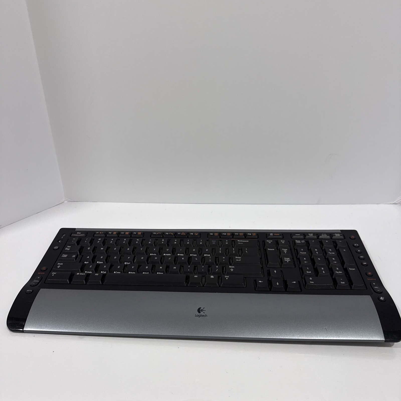 Logitech Cordless Desktop S510 Keyboard No Receiver Y-RAK73 FREE S/H