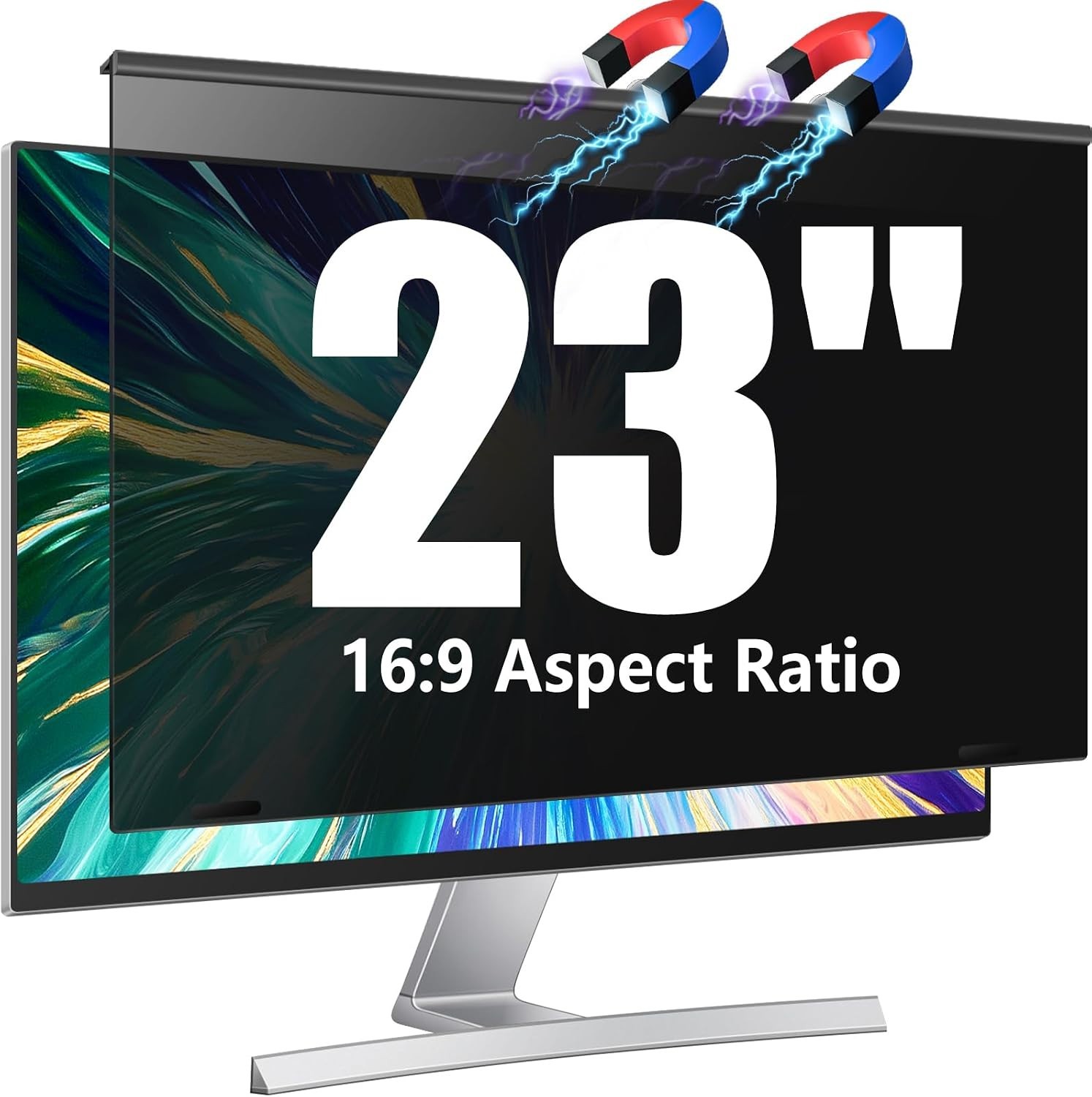 Drop Resistant 23-Inch Privacy Screen with Blue Light Protection - Matte Finish