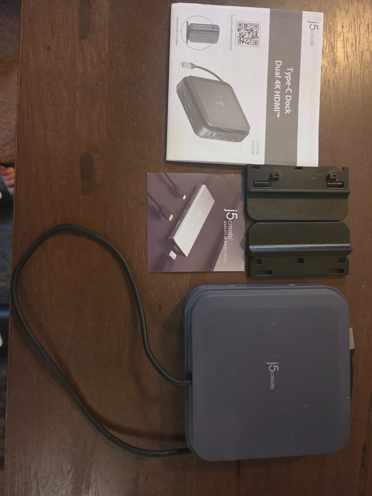 J5 create Type-C Dock Dual 4K HDMI Docking Station - JCD3198