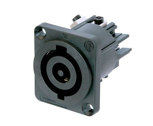 Neutrik NAC3MP-HC powerCON 32a Chassis Connector. Power-Input Connection