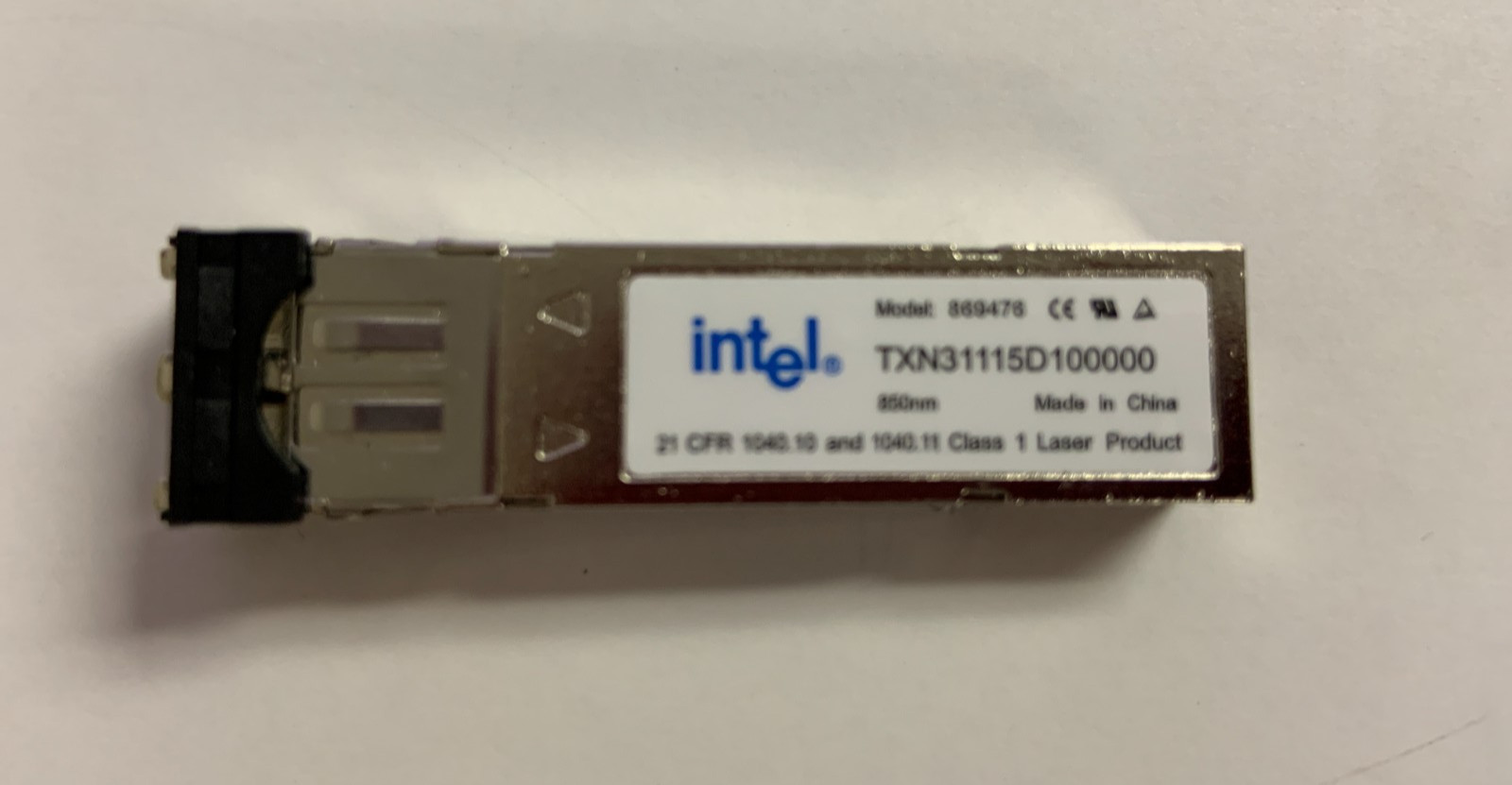 Intel FTLX8571D3BCV-I3 Transceiver, Silver