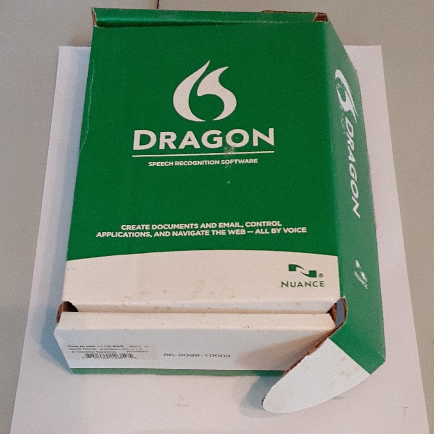 Nuance Dragon NaturallySpeaking Home 11.0 Speech Recognition DVD + Headset