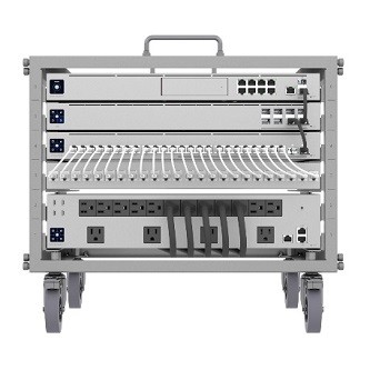 Ubiquiti U-RACK-6U-TL Ubiquiti UniFi Toolless 6U Mini Rack with Patch Panel