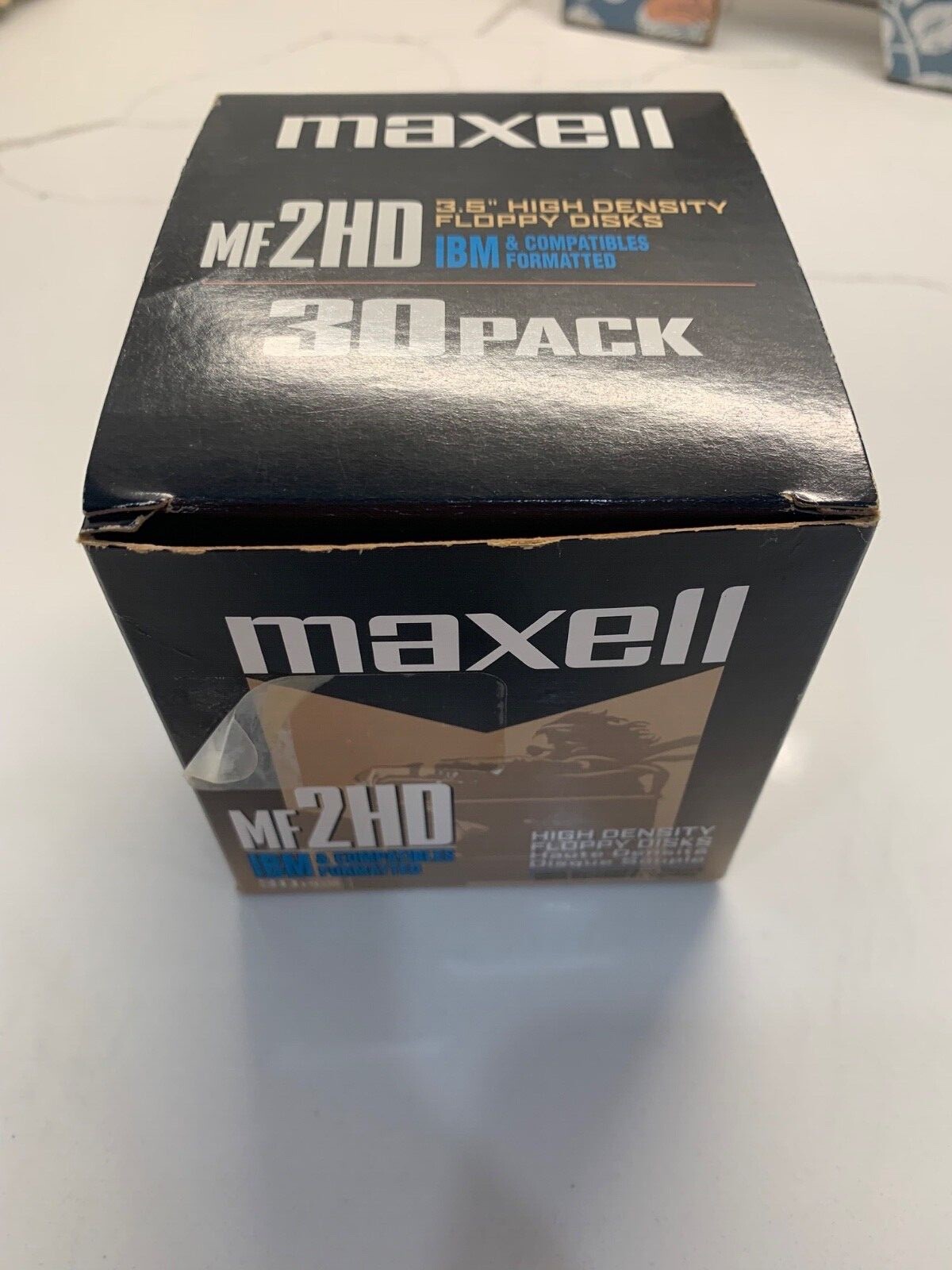 Maxell MF 2HD High Density Floppy Disks IBM & Compatibles Formatted 24 New 