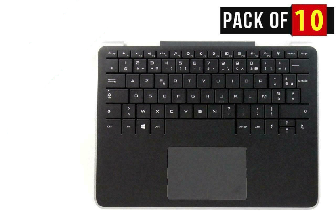 LOT x 10 Dell XPS 11 9P33 2-in-1 Ultrabook Palmrest W/Swedish Keyboard  P5D8R