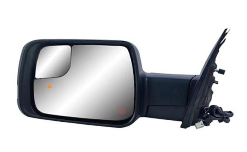 Driver Left Side Door Mirror Power and Heated Glass with Driver (LH) Side