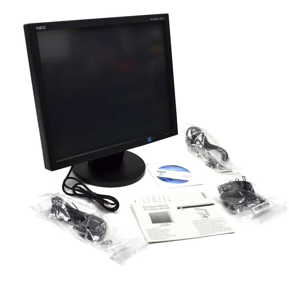 NEW NEC AccuSync AS193i TouchSystems M11990R-U3i Resistive Touch Screen Monitor