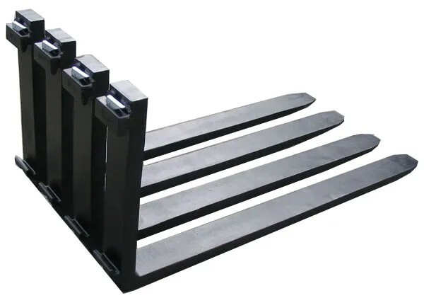 *1 PAIR OF FORKS CLASS 4 FORKLIFT FORKS SET 96" 8 Foot FEET - 8 FT LONG