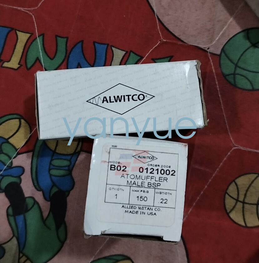 1PCS ALWITCO 0111020 M20 new silencer FedEx or DHL