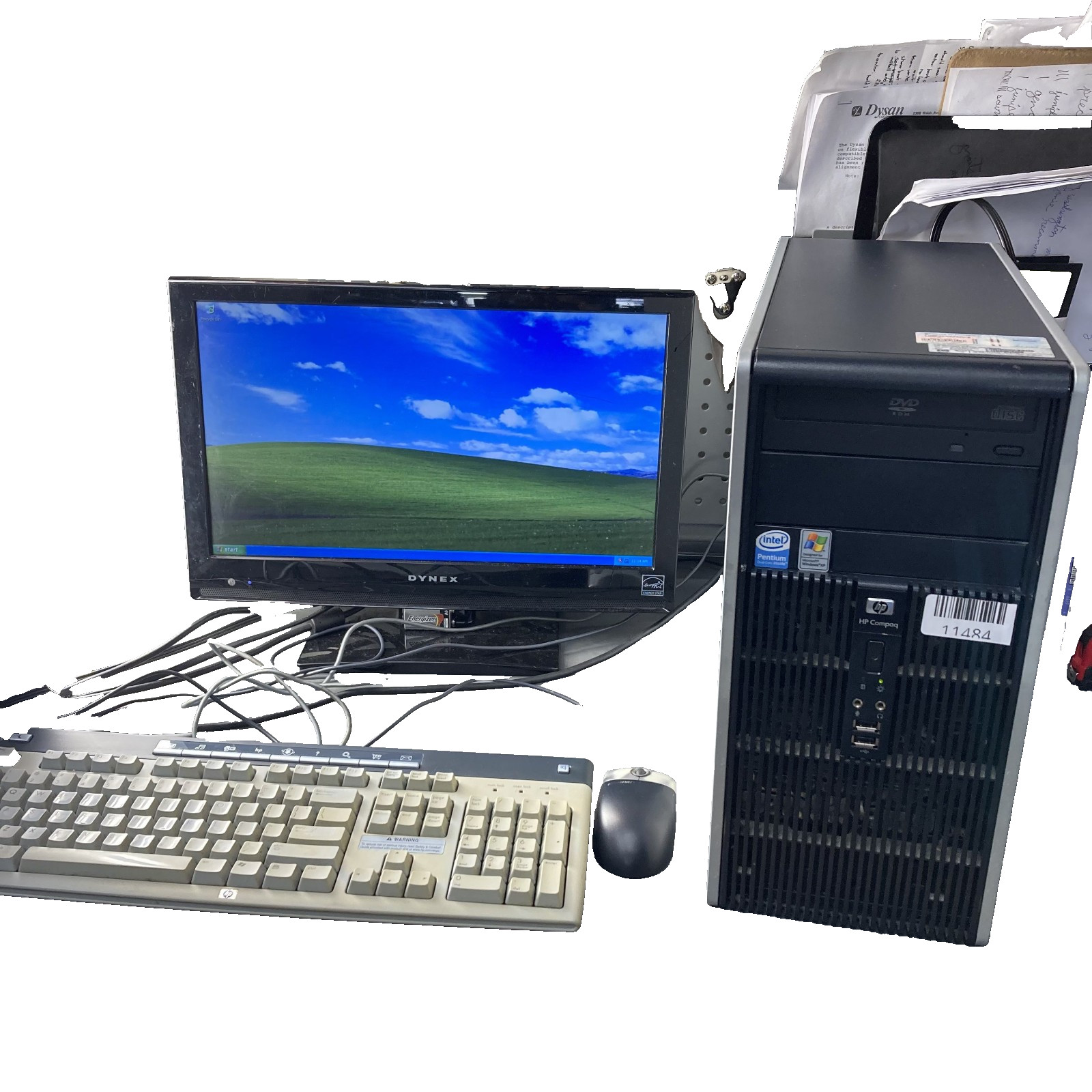 HP Compaq Retro Gaming PC 1.8GHz 2GB RAM 80GB Windows XP + Keyboard Mouse