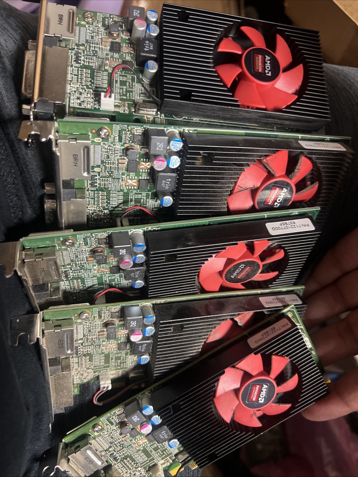 Lot 5 Dell AMD Radeon R5 340X 2GB GDDR3 DVI DP Graphics Video Card 0X0CVJ