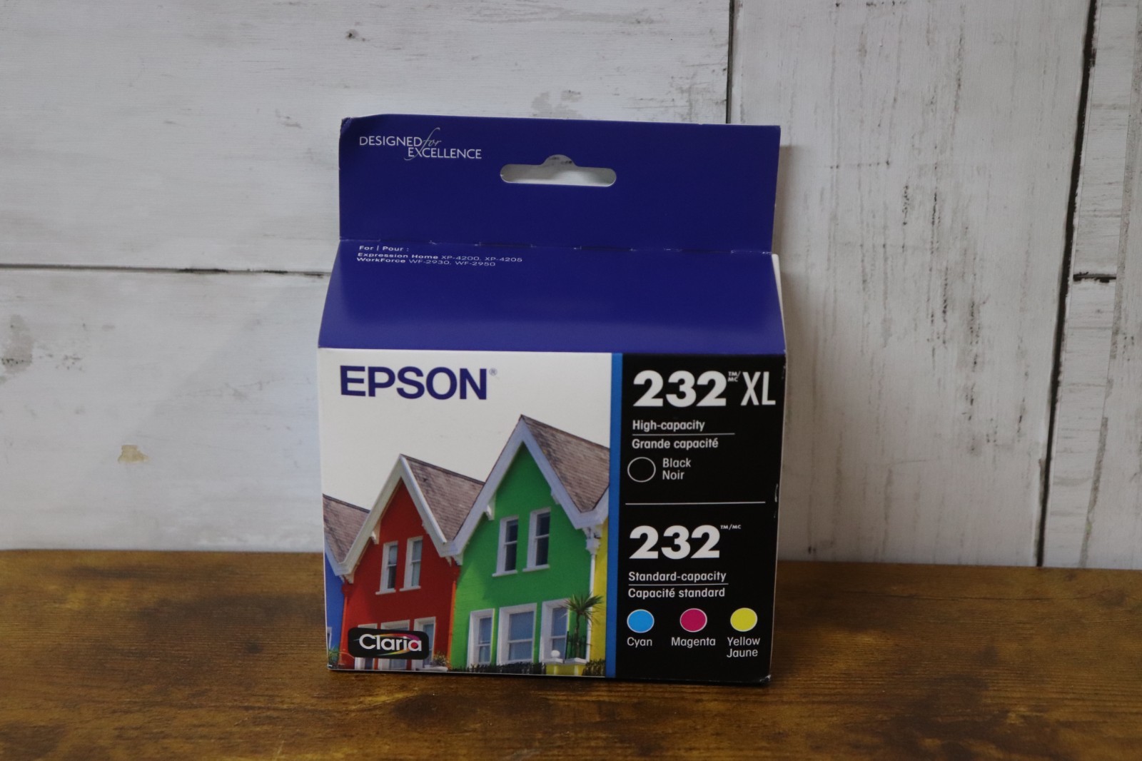 Epson 232XL-BCS Black And Color Ink Cartridge Set Genuine OEM EXP 06/2029