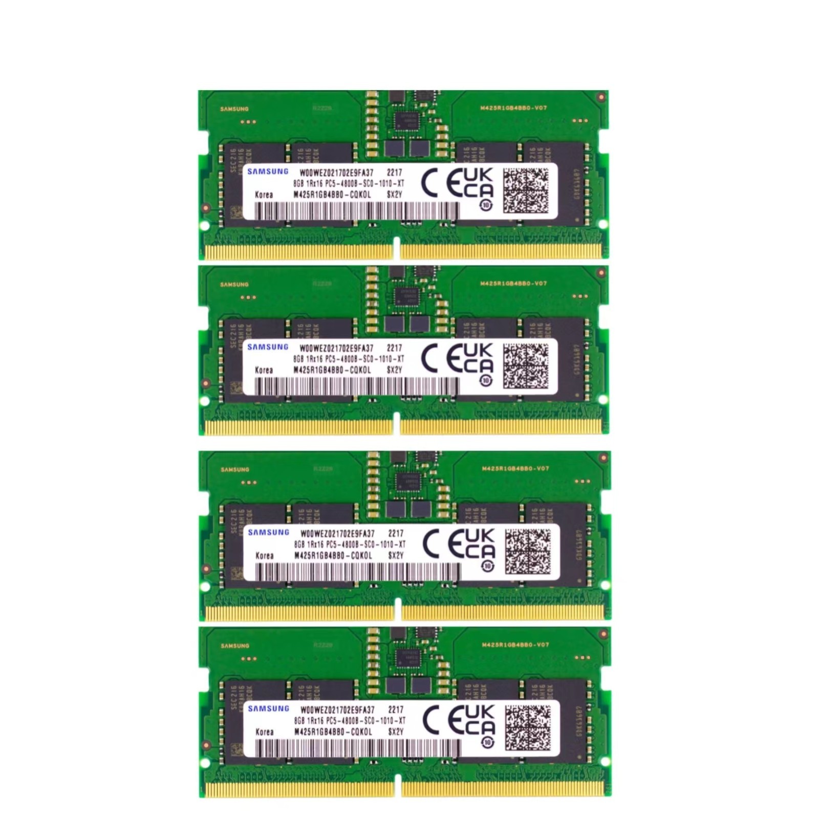 Samsung 32GB (4X 8GB ) DDR5 4800MHz PC5-38400 Laptop Memory Ram M425R1GB4BB0-CQK