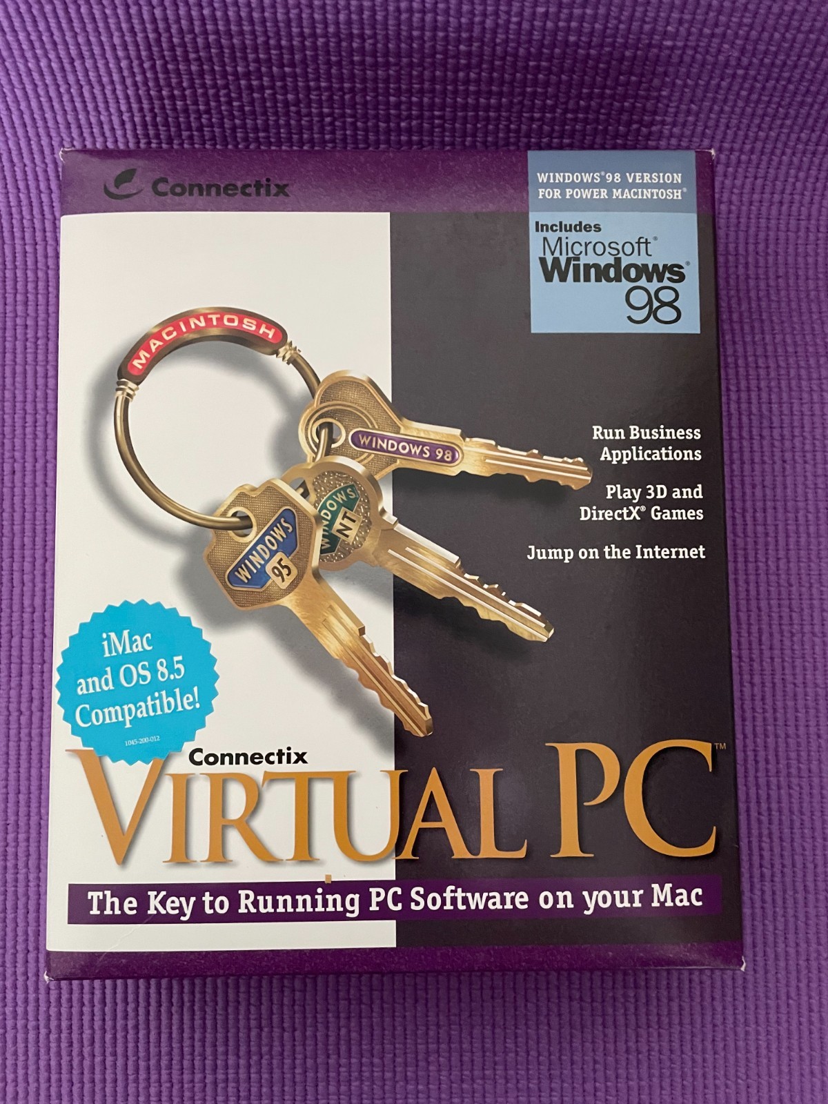 VTG Connectix Virtual PC For Mac ( 2001) CIB