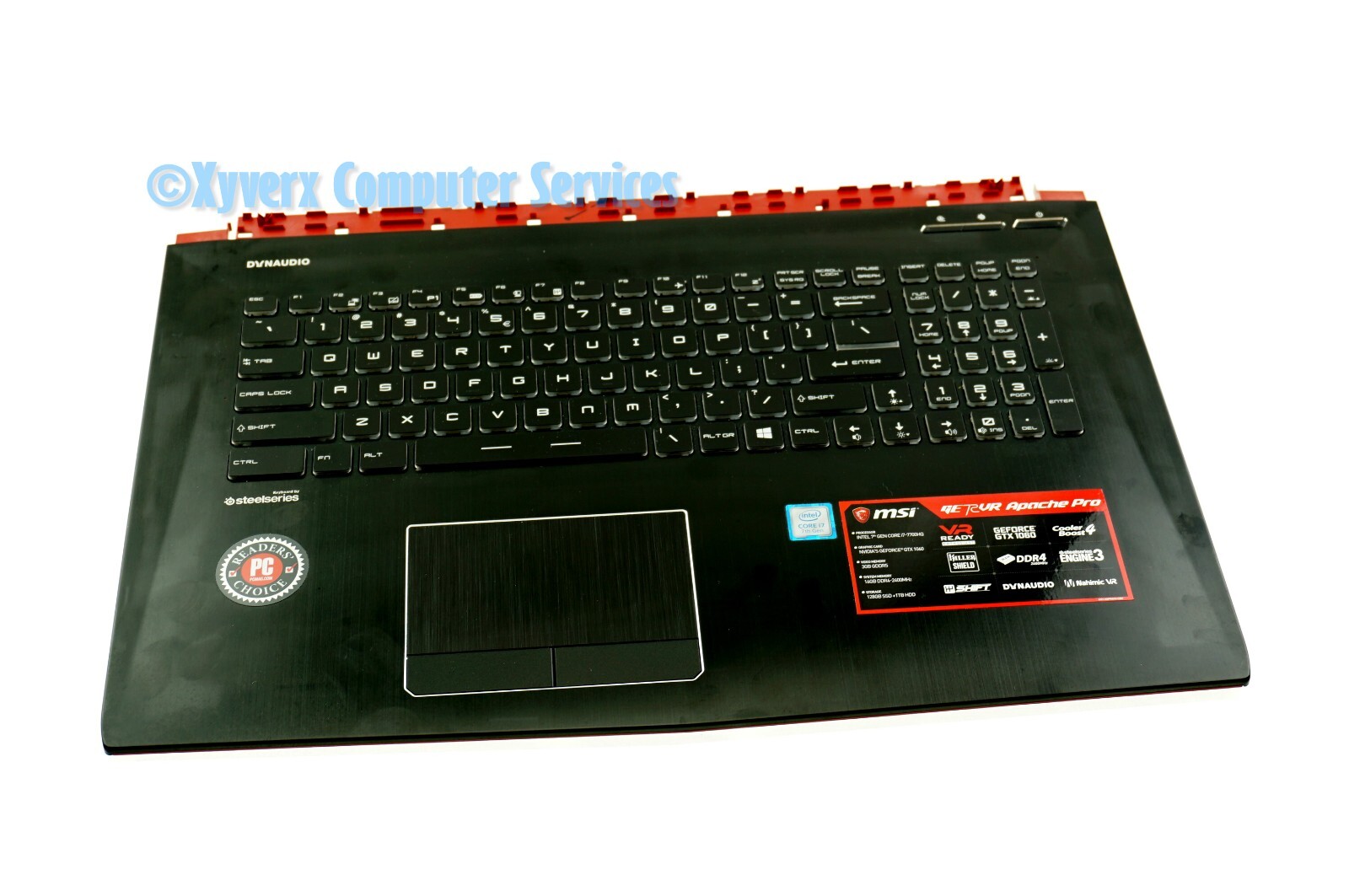 307791C418 GENUINE MSI TOP COVER GE72VR 7RF APACHE PRO MS-179B (C)(READ)(AA21)