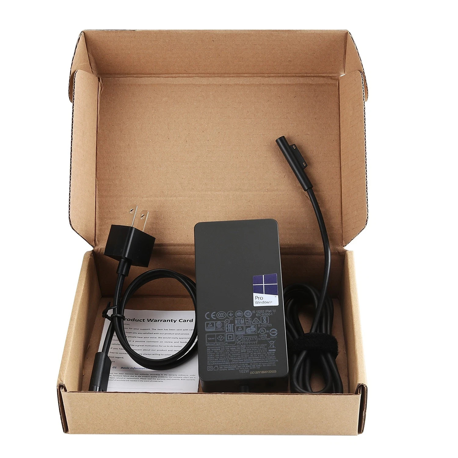 OEM Geniune 102W 1798 AC Power Adapter Charger Microsoft Surface Pro Book 2 3