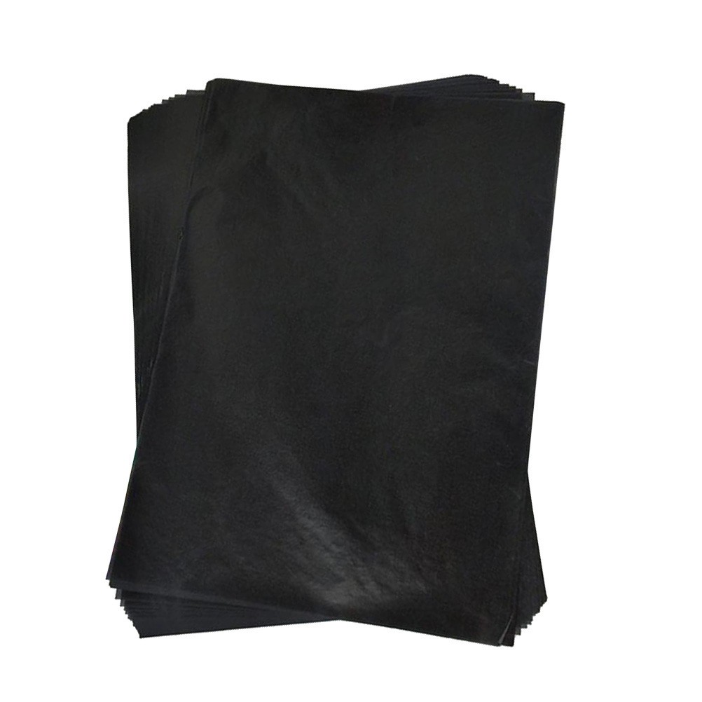 75pcs Transfer Paper Tracing Paper Graphite Painting (Black) tracing paper
