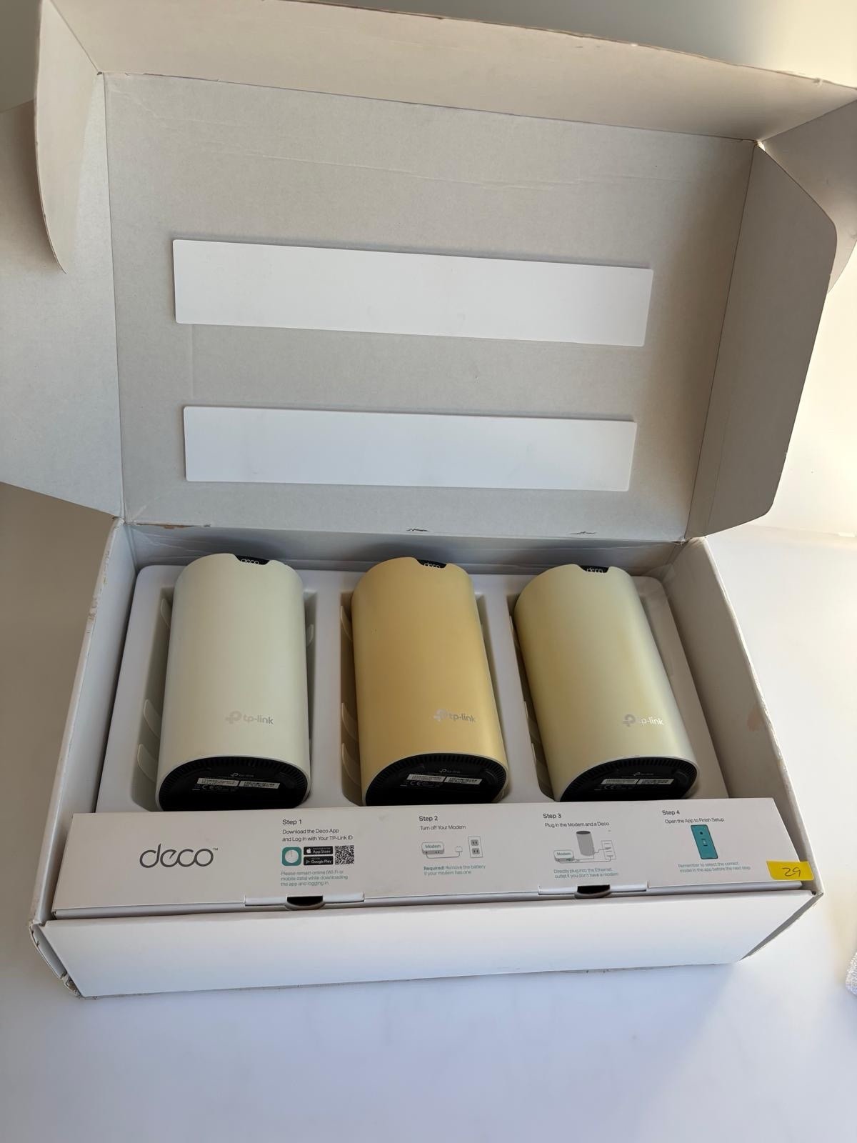 TP-Link Deco HC4 AC1200 Whole Home Mesh Wi-Fi System - White - 3 Pack