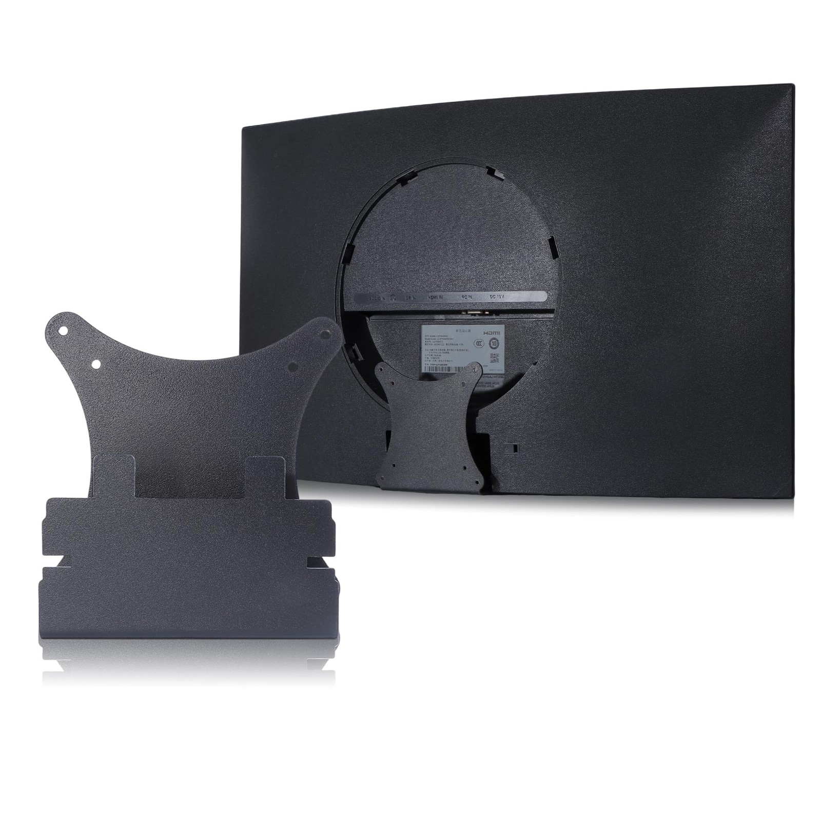 S39C VESA Adapter Compatible with Samsung 27" 32" T55 Monitor metallic