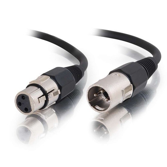 C2G 50ft Pro-Audio XLR Male to XLR Female Cable Model 40062