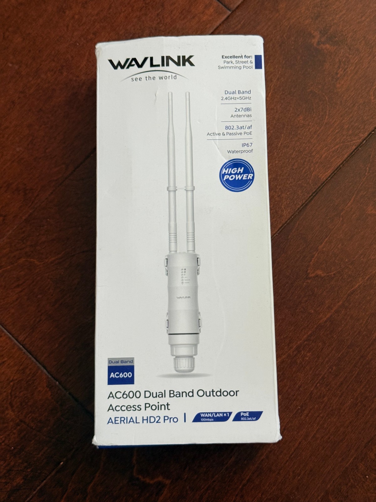 Wavlink AC600 Dual Band Outdoor Access Point / Wi Fi Range Extender